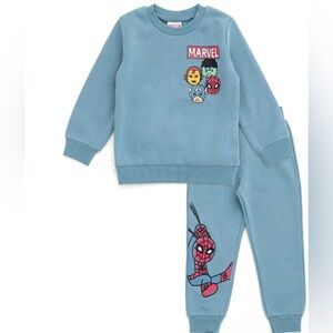 Marvel avengers toddler sweatshirt and sweatpants set